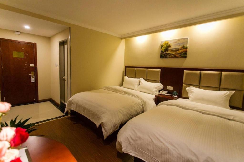 Greentree Inn Suzhou Guanqian Street Leqiao Metro Station Exterior foto