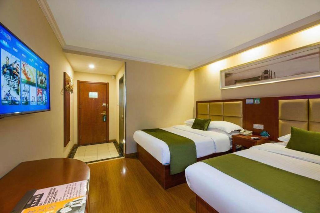 Greentree Inn Suzhou Guanqian Street Leqiao Metro Station Exterior foto